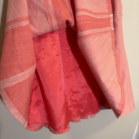 Tristan & Iseut Pink Flared Skirt - Women's Size Medium - Picture 7 of 8